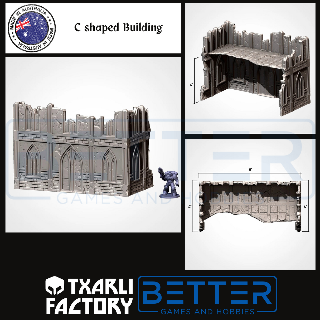 Classic Ruins - G-W compatible competitive tabletop terrain