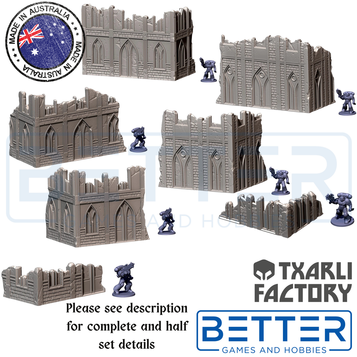 Classic Ruins - G-W compatible competitive tabletop terrain