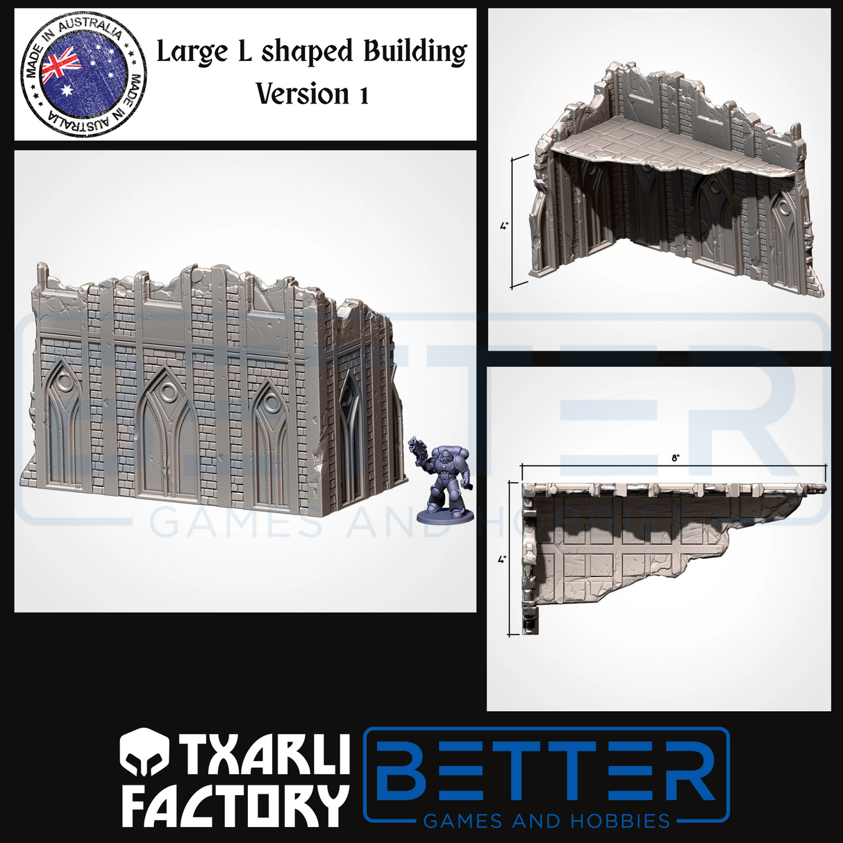 Classic Ruins - G-W compatible competitive tabletop terrain