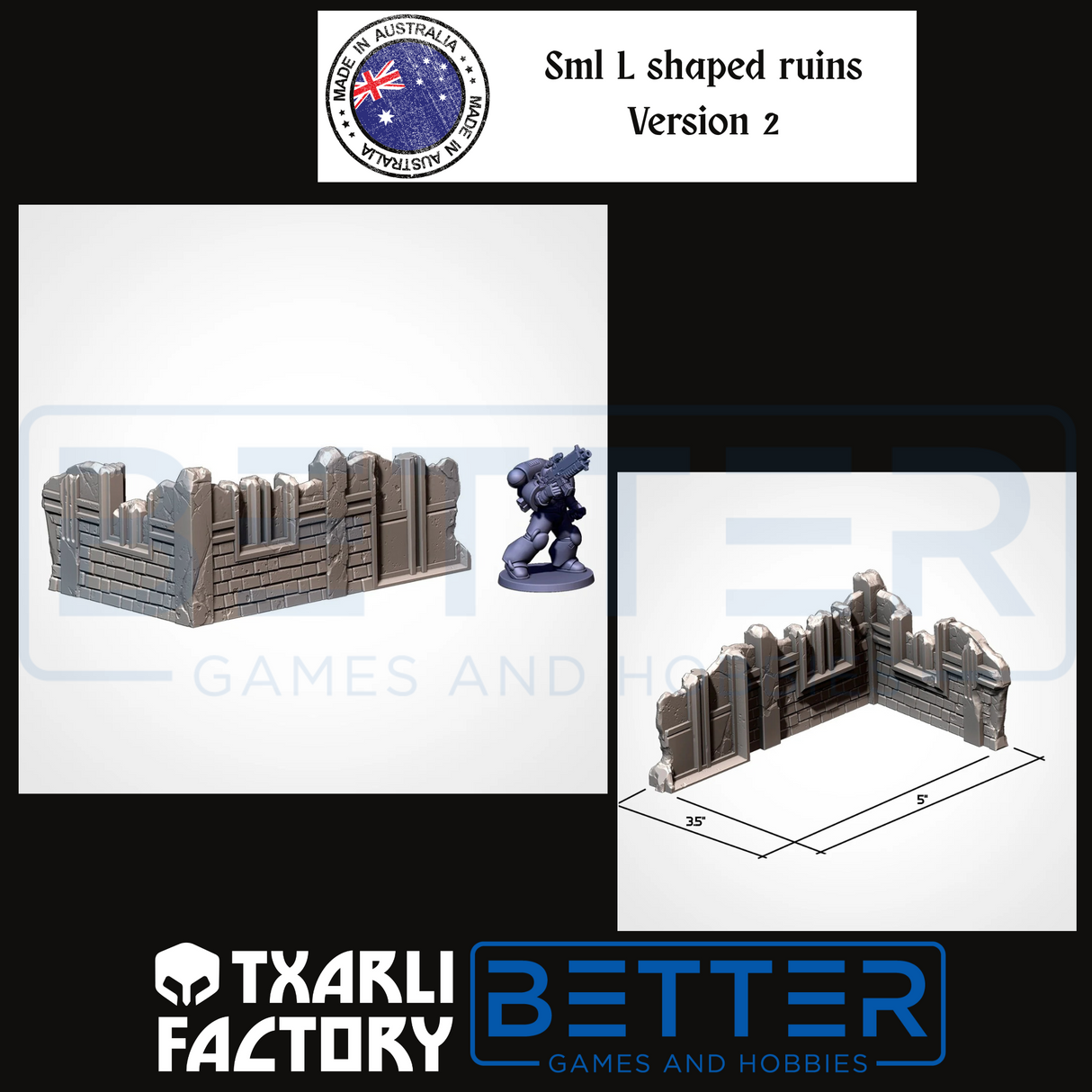 Classic Ruins - G-W compatible competitive tabletop terrain