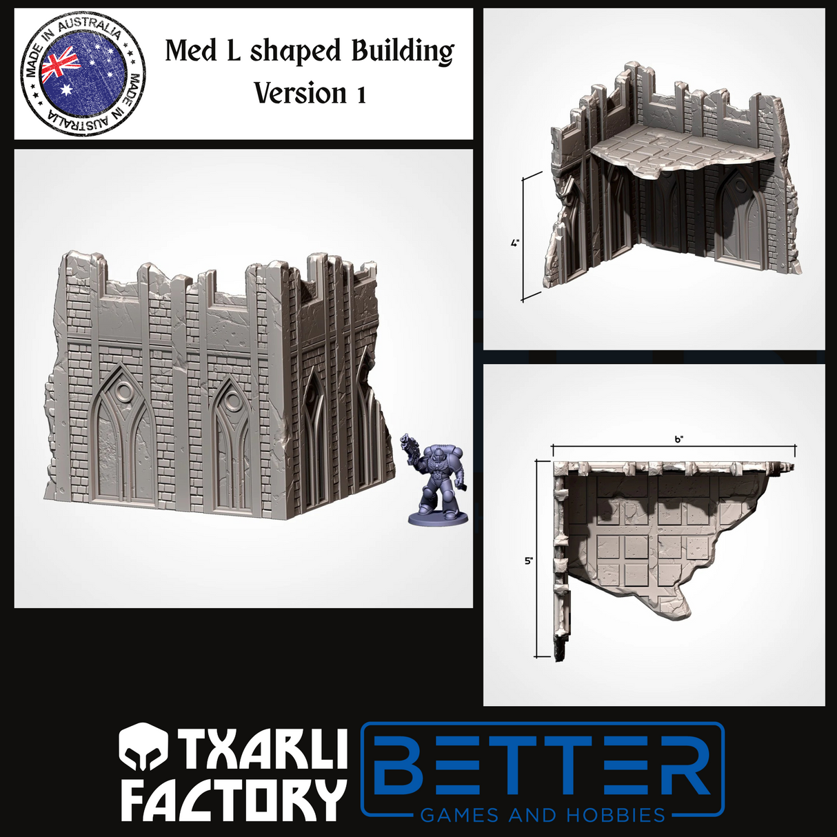 Classic Ruins - G-W compatible competitive tabletop terrain