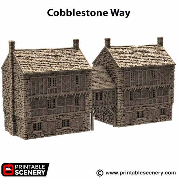 Cobblestone Way - (28, 15, or 10mm scale) - King and Country