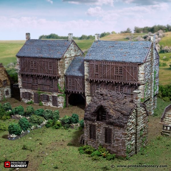 Cobblestone Way - (28, 15, or 10mm scale) - King and Country