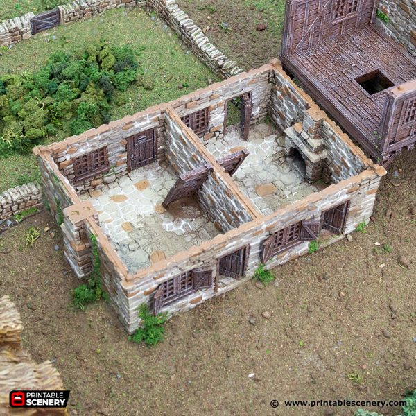 Cobblestone Way - (28, 15, or 10mm scale) - King and Country