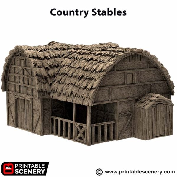 Country Stables - (28, 15, or 10mm scale) - King and Country