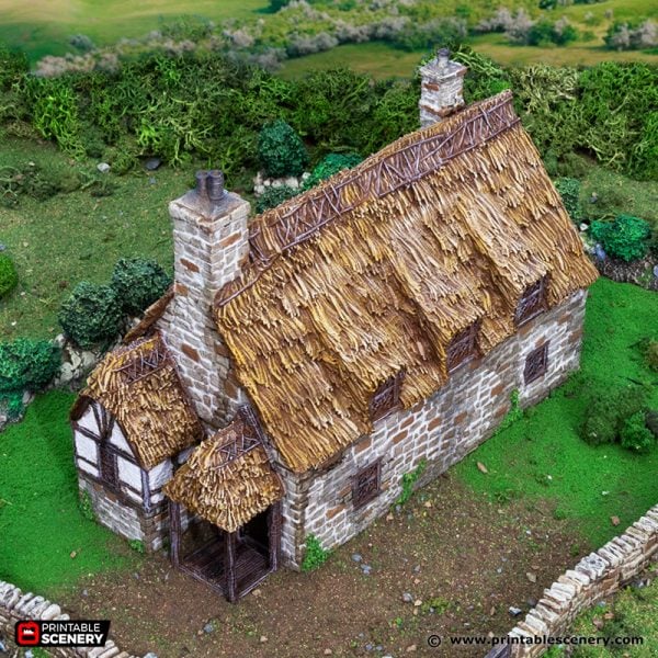 Country Manor - (28, 15, or 10mm scale) - King and Country