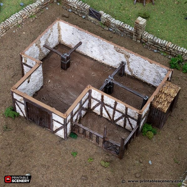 Country Stables - (28, 15, or 10mm scale) - King and Country