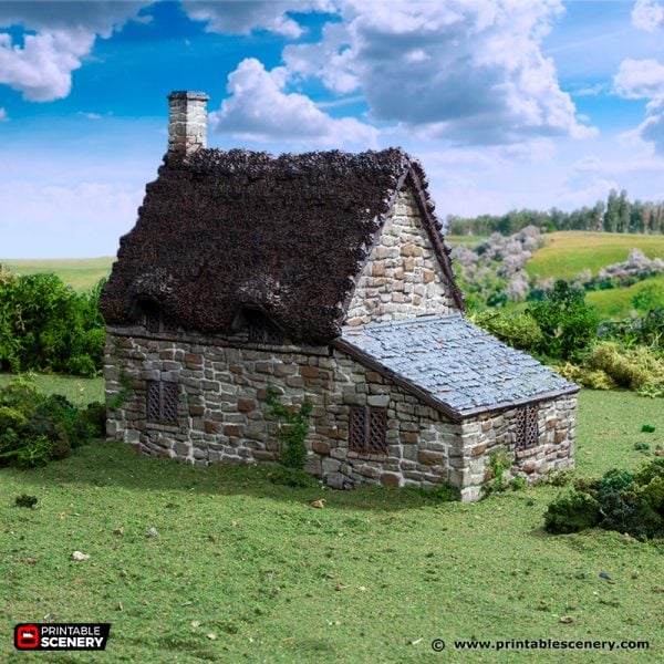 Crow Cottage - (28, 15, or 10mm scale) - King and Country