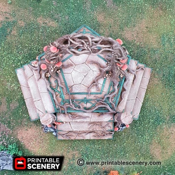 Elven Portal - (28, 15 or 10mm scale) - Wood Elven