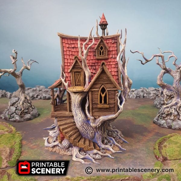 Feywild Bower - (32,28 or 15mm scale) - Shadowfey Wilds