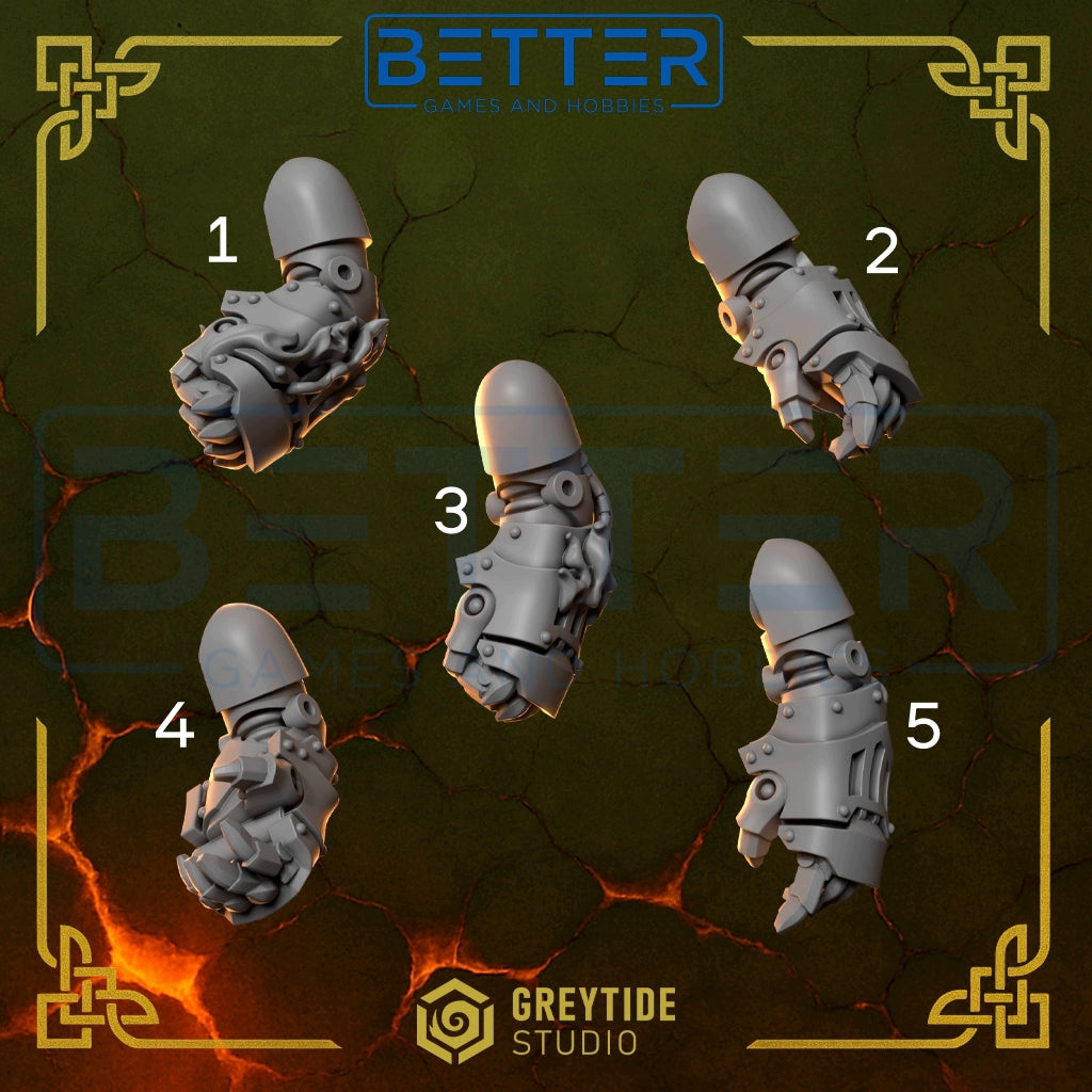 Fists - Anvil Wardens for 2nd Born Marines