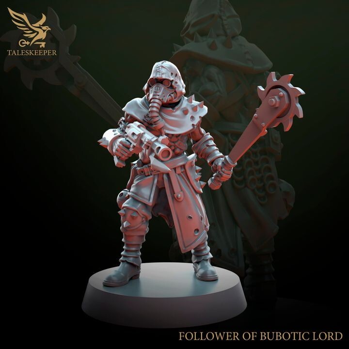 Bubotic Lord Followers - 28mm scale miniatures for Sci-Fi and Grimdark Wargaming
