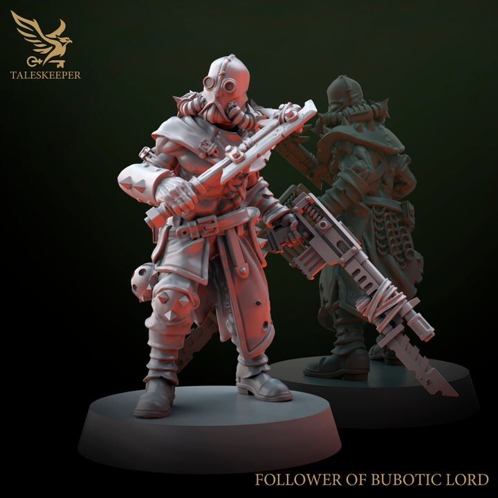 Bubotic Lord Followers - 28mm scale miniatures for Sci-Fi and Grimdark Wargaming