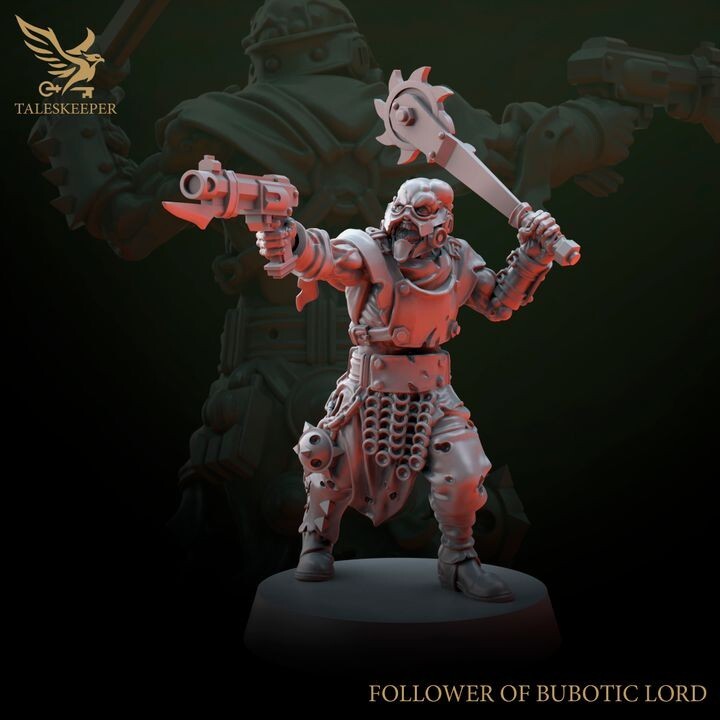 Bubotic Lord Followers - 28mm scale miniatures for Sci-Fi and Grimdark Wargaming