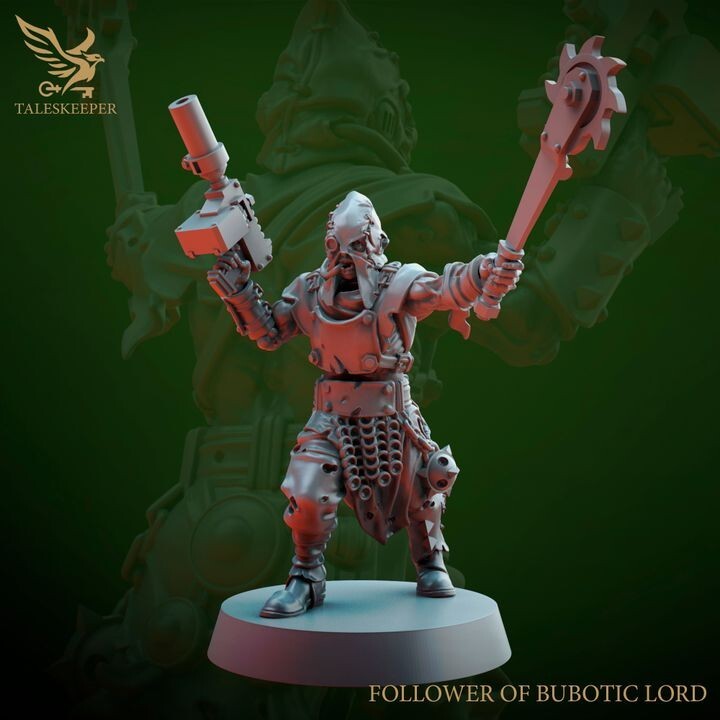 Bubotic Lord Followers - 28mm scale miniatures for Sci-Fi and Grimdark Wargaming