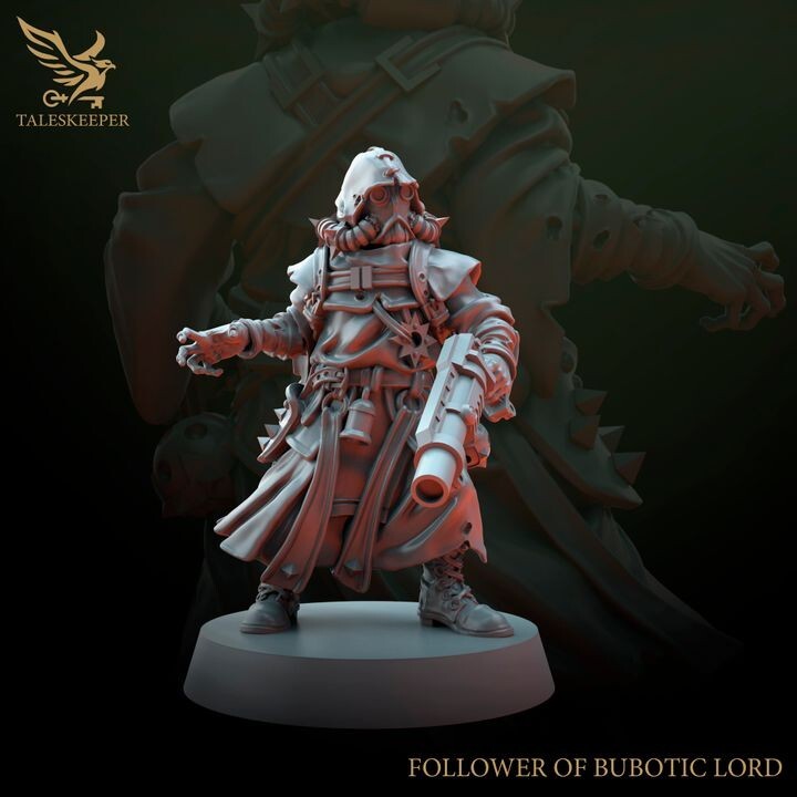 Bubotic Lord Followers - 28mm scale miniatures for Sci-Fi and Grimdark Wargaming
