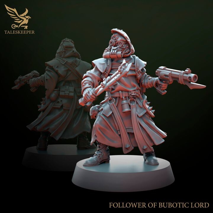 Bubotic Lord Followers - 28mm scale miniatures for Sci-Fi and Grimdark Wargaming