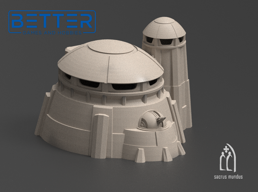 Nimoa, War Zone - 28mm Scale tabletop terrain for Sci-Fi & Grimdark wargaming