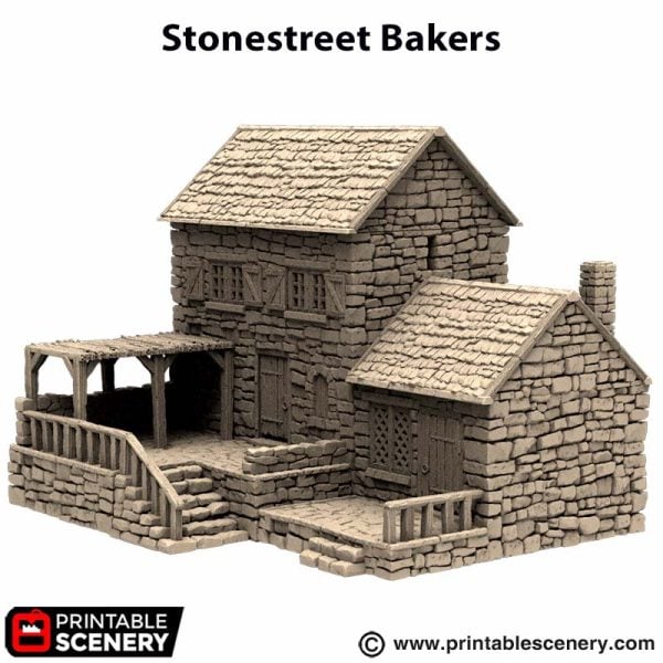 Stonestreet Bakers - (28, 15 or 10mm scale) - King and Country