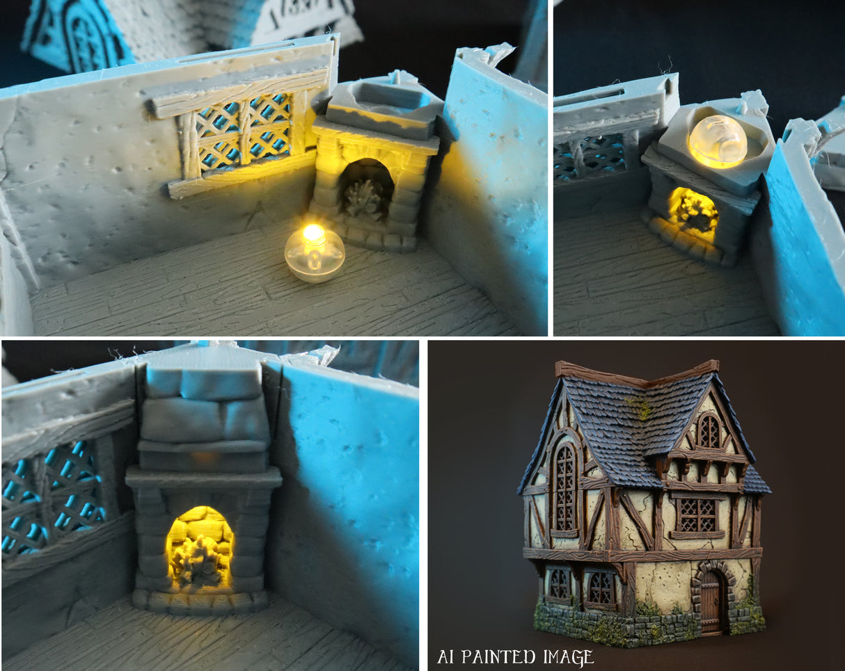 City of Tarok 2, Gallery - 32, 28, 15 & 10mm scale for Fantasy terrain, RPG