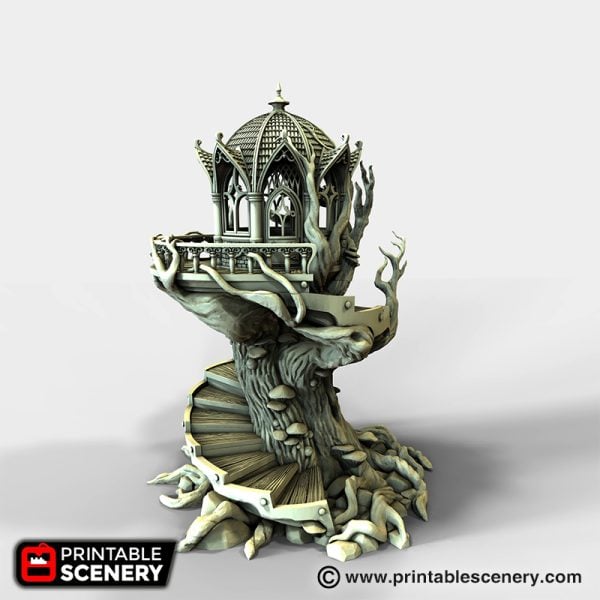 Gloomwood Eyrie - (28, 15 or 10mm scale) - Wood Elven