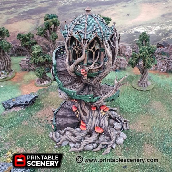 Gloomwood Eyrie - (28, 15 or 10mm scale) - Wood Elven