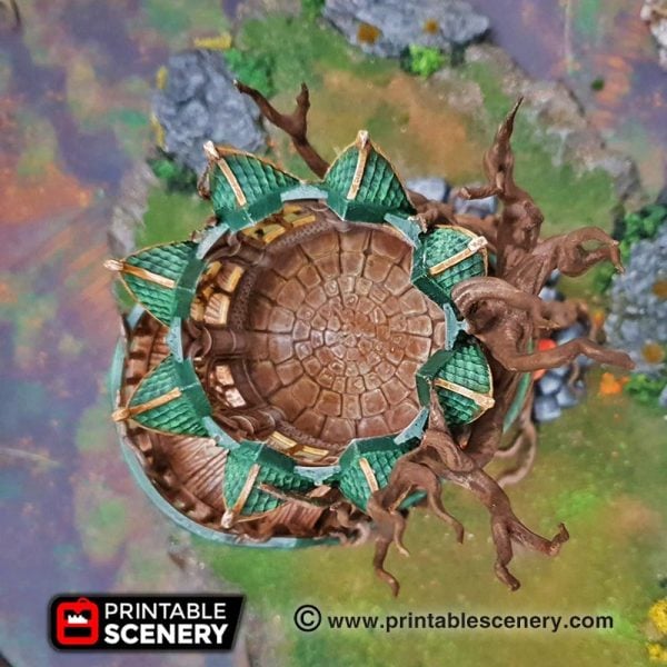 Gloomwood Treehouse - (28, 15 or 10mm scale) - Wood Elven