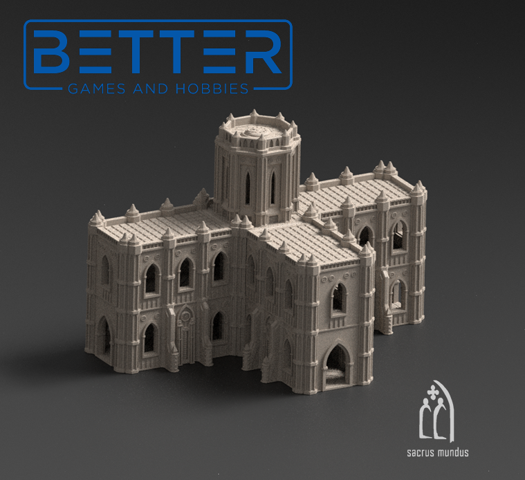 Augusta - Gothic City. Tabletop terrain for Sci-Fi & Grimdark wargaming
