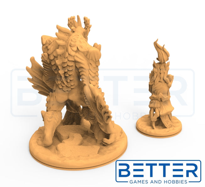 Whale Lair (28mm Scale) Terrain for tabletop wargames RPG