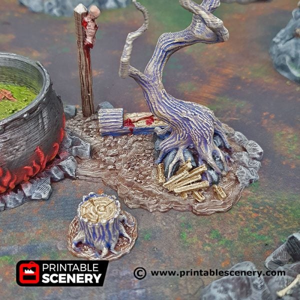 Hag's Cauldron - (32,28 or 15mm scale) - Shadowfey Wilds