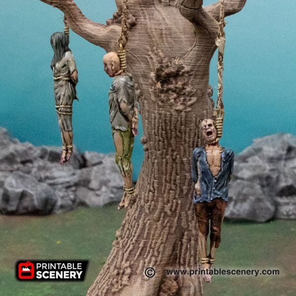 Hangman's Tree - (32,28 or 15mm scale) - Shadowfey Wilds