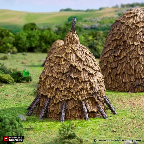 Haystacks - 28, 15 or 10mm scale - King and Country