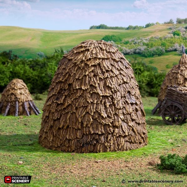 Haystacks - 28, 15 or 10mm scale - King and Country