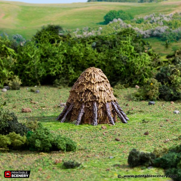 Haystacks - 28, 15 or 10mm scale - King and Country