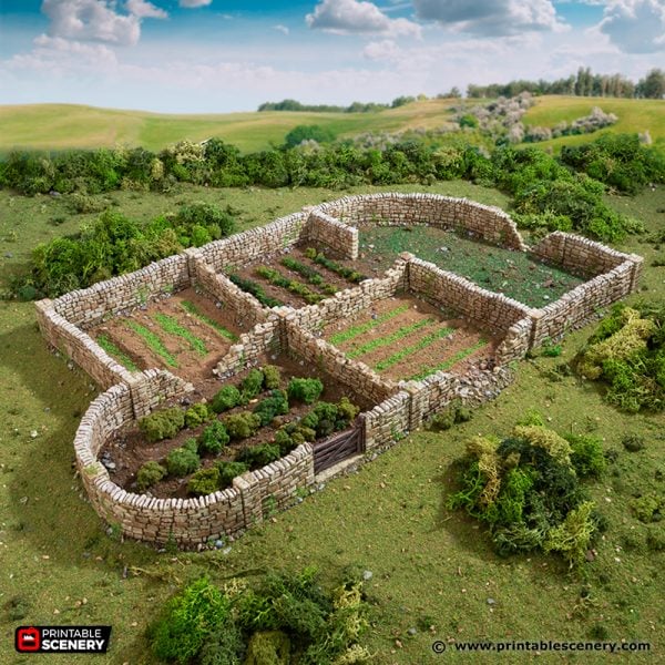 High Wall set - (28, 15, or 10mm scale) - King and Country