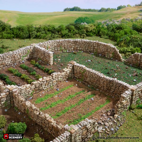 High Wall set - (28, 15, or 10mm scale) - King and Country