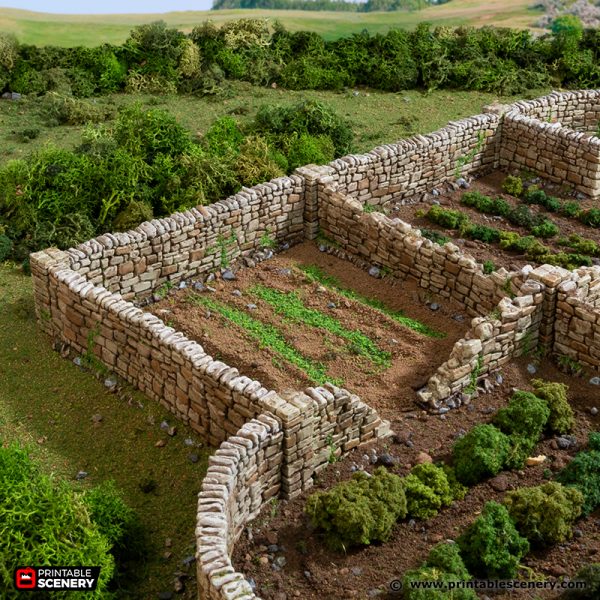 High Wall set - (28, 15, or 10mm scale) - King and Country