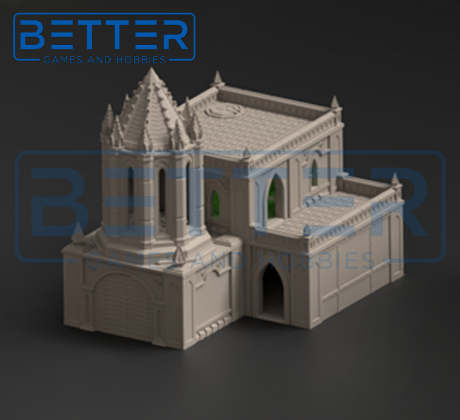 Emerita - Imperial Suburb. 28 or 15mm Scale tabletop terrain for Sci-Fi & Grimdark wargaming