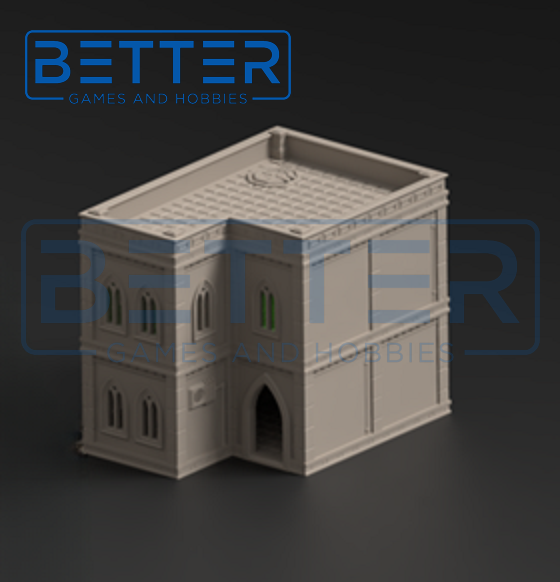 Emerita - Imperial Suburb. 28 or 15mm Scale tabletop terrain for Sci-Fi & Grimdark wargaming