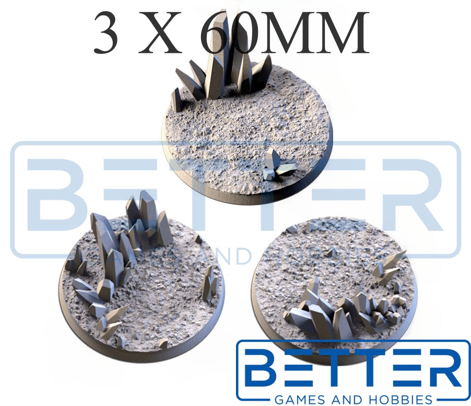 Xeno's Crystals - Themed Bases and Toppers for sci-fi & fantasy wargaming