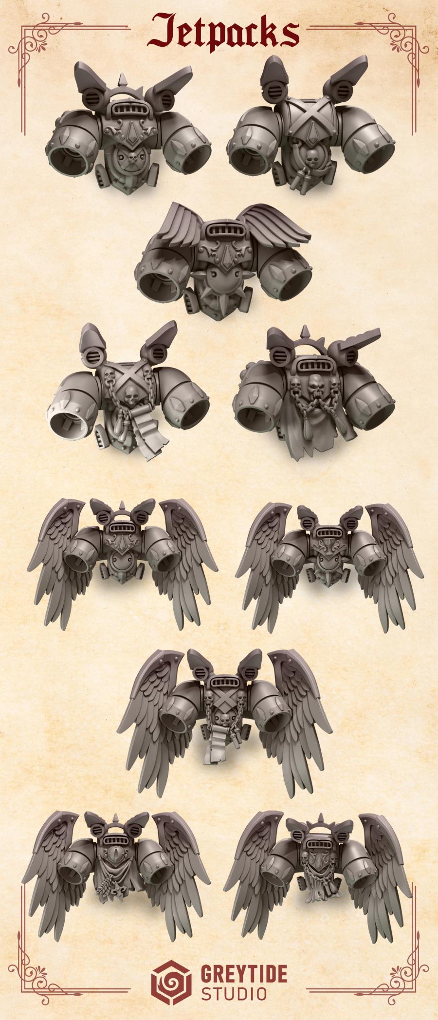 Jetpacks - Crimson Lords - 2nd Born Marines