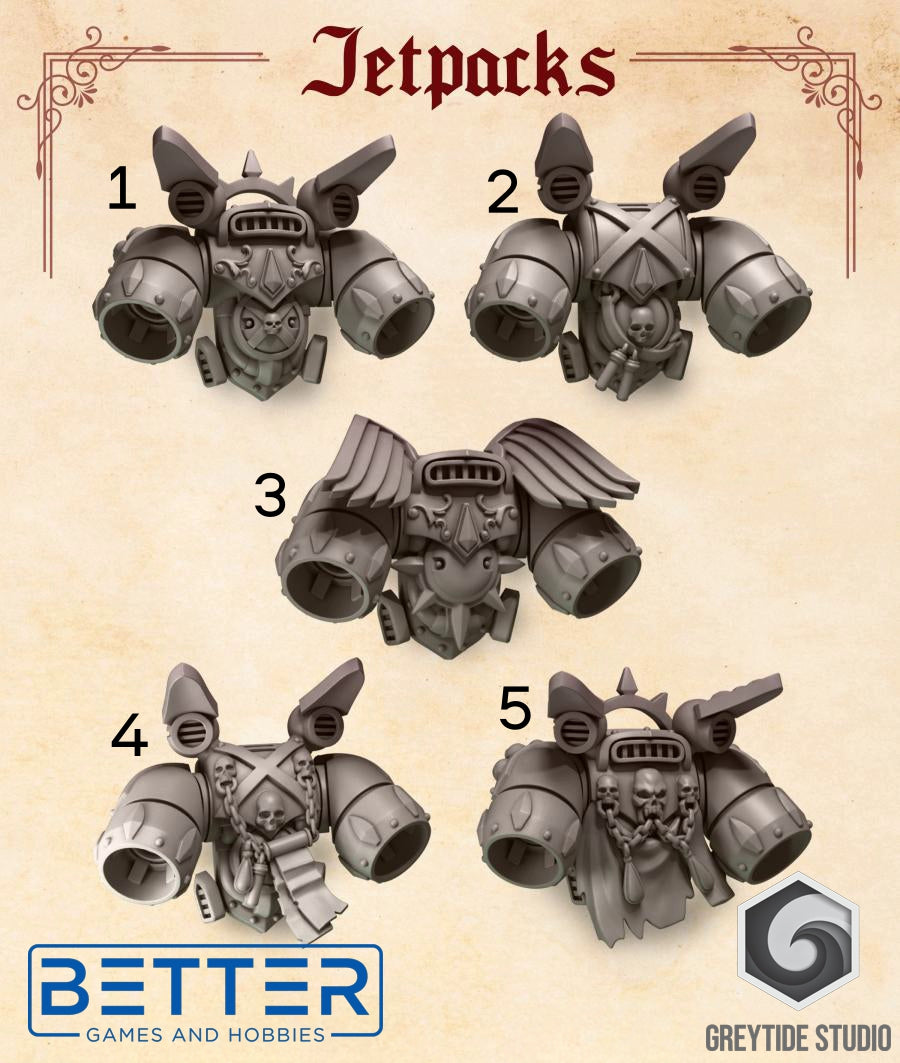 Jetpacks - Crimson Lords - 2nd Born Marines