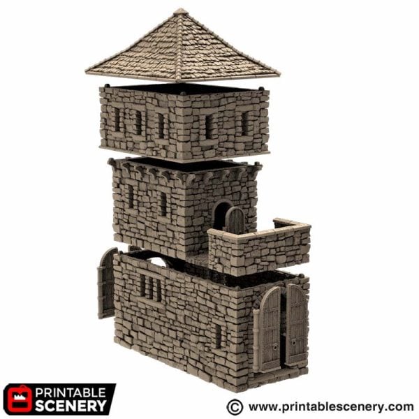 Kings Gate - (28, 15 or 10mm scale) - King and Country