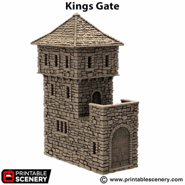 Kings Gate - (28, 15 or 10mm scale) - King and Country