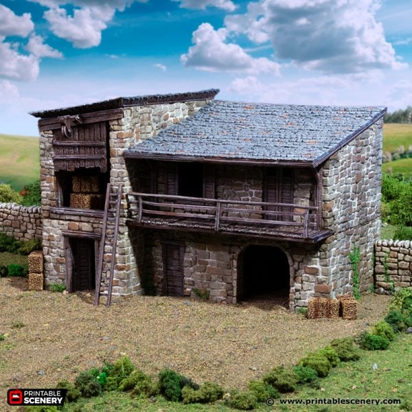 Kings Stables - (28, 15 or 10mm scale) - King and Country