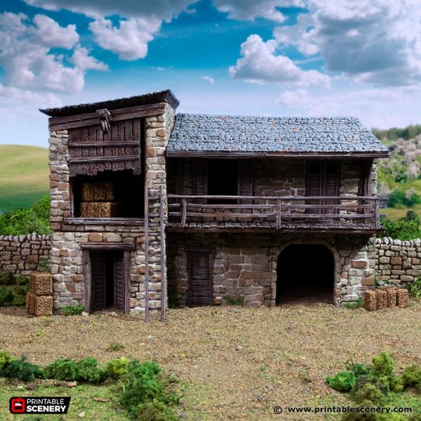 Kings Stables - (28, 15 or 10mm scale) - King and Country