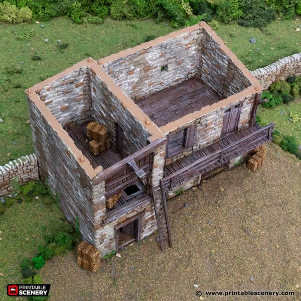 Kings Stables - (28, 15 or 10mm scale) - King and Country