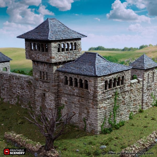 Kings Quarters - (28, 15 or 10mm scale) - King and Country