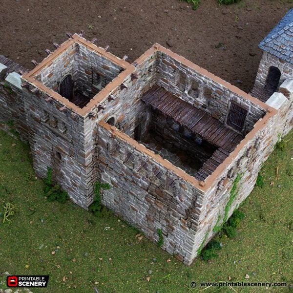 Kings Quarters - (28, 15 or 10mm scale) - King and Country