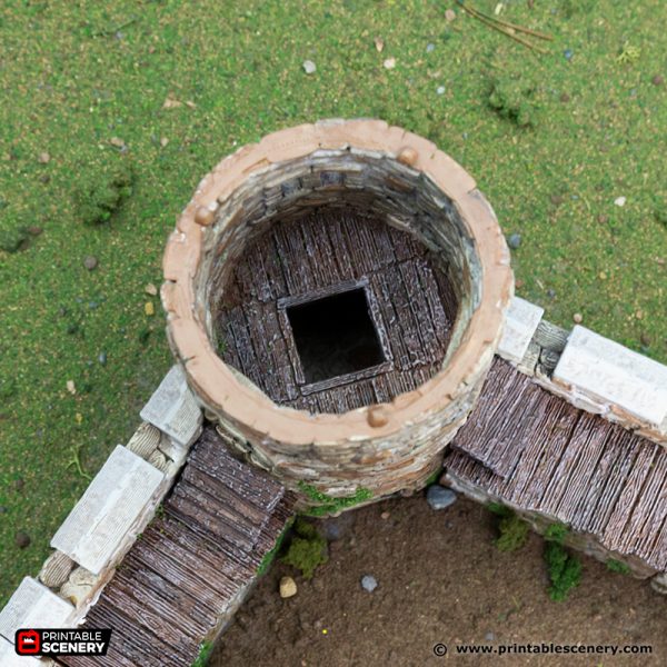 Kings Round Tower - (28, 15 or 10mm scale) - King and Country